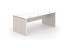 Coffee table – White glass top - Image 7