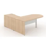 L016 - Desk L Shape with bullet end desk - Image 2