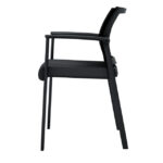 Oslo Guest Mesh Back Stacking Side Chair - Image 3