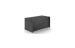 Rectangular desk shell - Straight laminate modesty panel - Image 3