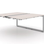 Veloce Add-on/Extension to Double Station 57"Dx48"Wx29"H - Blanco