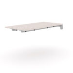C Leg return 24"Wx72"Lx29"H - Blanc de Gris