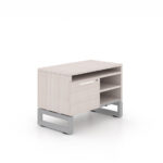Open Storage with sliding door 24.4?Hx36'W-Blanc de Gris