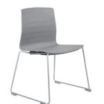 Barre Grey- Stackable and ganging chair