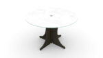 42" Round Glass Conference Table - Image 6