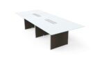 Deluxe 10' Glass Top Conference table