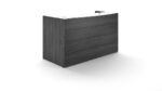 Reception desk shell – White glass transactional top - Image 6