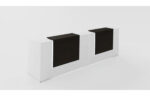 Double Station Reception with Rectangular Laminate Top and Front Overlay Conversions Blanco - Image 2