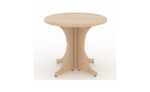 36" round laminate conference table - Image 6