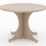 48" Round laminate conference table