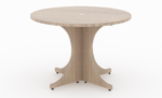 36" round laminate conference table - Image 3