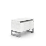 Lateral file with box cabinet at the top 24"H x 36"W-Blanco