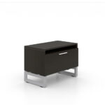Lateral file with box cabinet at the top 24"H x 36"W-Espresso