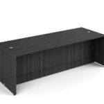 Squadra collaborative table 96"W x 30"H, Grigio.
