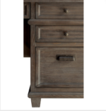 Tris=033 Monroe Collection Double Pedestal Desk - Image 4