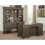 Monroe Collection | Double Pedestal Desk - Image 2