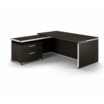 Potenza Executive desk – Laminate top