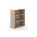 Short bookcase/Open hutch Noce