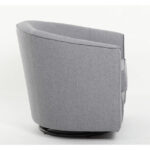 Round Collection Swivel Club Chair - Image 4