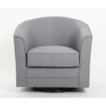 Round Collection Swivel Club Chair - Image 2