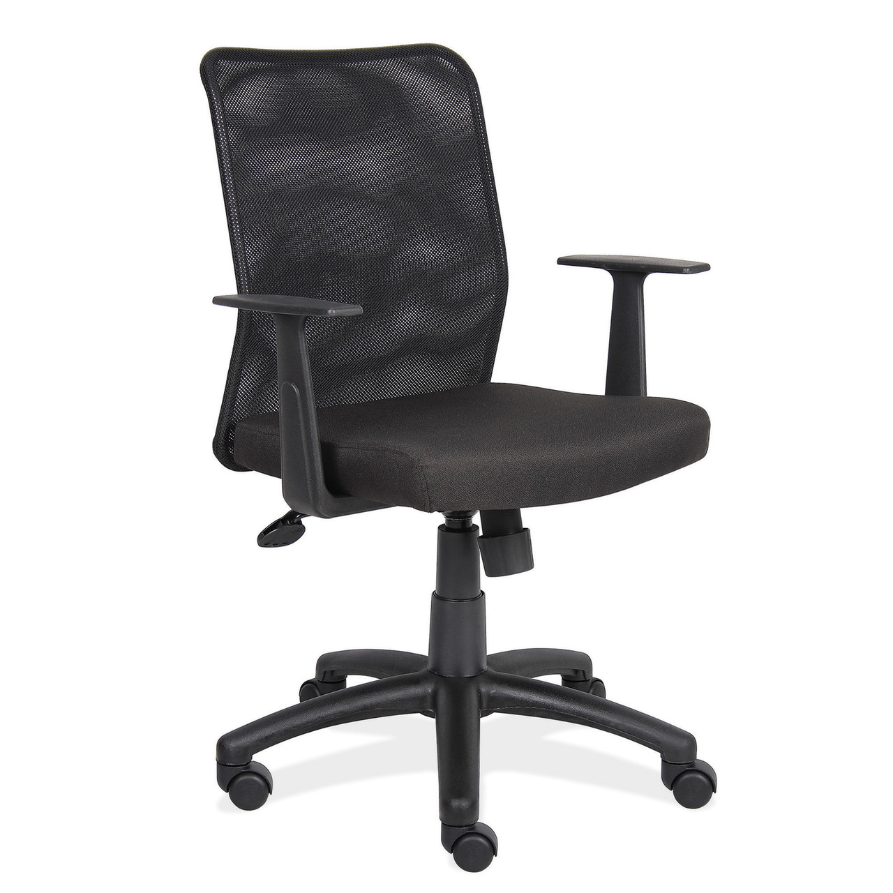 nor-610fbk-01__67240.jpg Office Source | Crossway | Mesh Back Task Chair with Black Base - Image 1