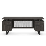 Palisades | Double Pedestal Desk - 72" x 30" - Image 3