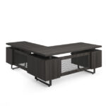 L003 - Palisades | L Shape Double Pedestal Desk with Reversible Return - 72"W - Image 2