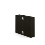 36" Espresso Side Panels for Copertina Leg Cover (HAT)