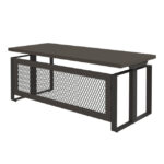 Palisades Collection | Industrial Height Adjustable Desk - 72" x 30" - Image 3