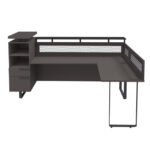 Palisades Collection | Right Reception Desk with Glass Transaction Top - Image 3