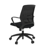 OfficeSource | Orion | Mesh Back Conference Chair with Black Frame - Image 4