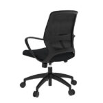 OfficeSource | Orion | Mesh Back Conference Chair with Black Frame - Image 4