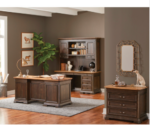 Tris=035  Westwood Collection Double Pedestal Desk - Image 3