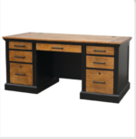 Tris=042 Palmer Collection Double Pedestal Desk - Image 2