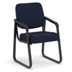 Value Collection | Sled Base Guest Chair with Black Frame - Image 7