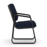 Value Collection | Sled Base Guest Chair with Black Frame - Image 8