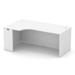 Desk Shell with Corner Extension