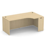 Laminate | Credenza with Right Corner Extension - 66''W - Image 4