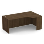 Laminate | Credenza with Right Corner Extension - 66''W - Image 6