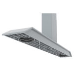 2-Stage, Adjustable Height 30"D x 60"W Desk w/ Silver Base & White Top - Image 3