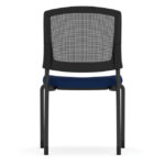 Parson Collection Armless Micro Mesh Back Side Chair 1 - Image 3