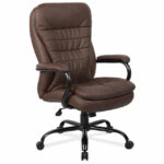 Tris=035 OS Big & Tall Collection Big and Tall Executive High Back with Black Frame - Image 5