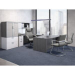 Desk u shape-GrayOS21