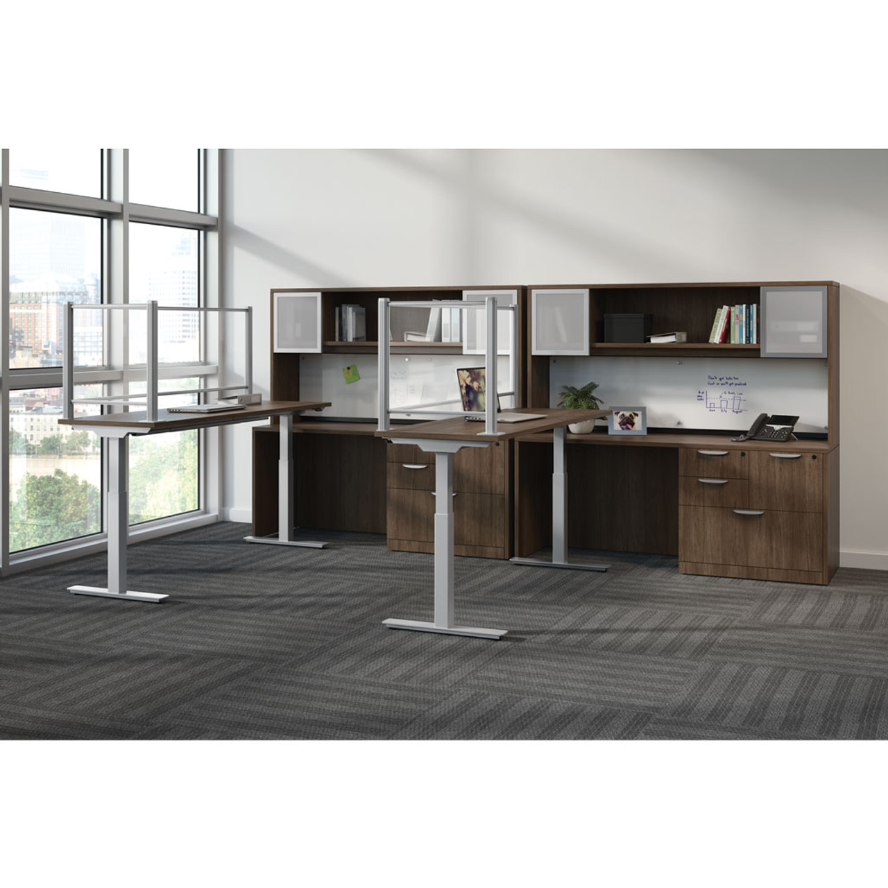pr1-per-os228mw__33478.jpg Standup Standing Desk Collection Height Adjustable Typical - Image 1