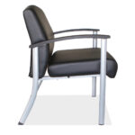 Big and Tall Guest Chair with Black Frame - Image 2