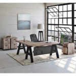 Epitome Collection Industrial Desk - 60"W x 30"D - Image 2