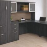Desk L Shape GrayOS24