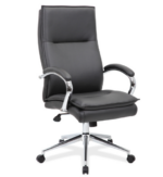 Tris=016 Arc Collection Executive High Back with Fixed Arms and High Crown Chrome Frame - Image 3